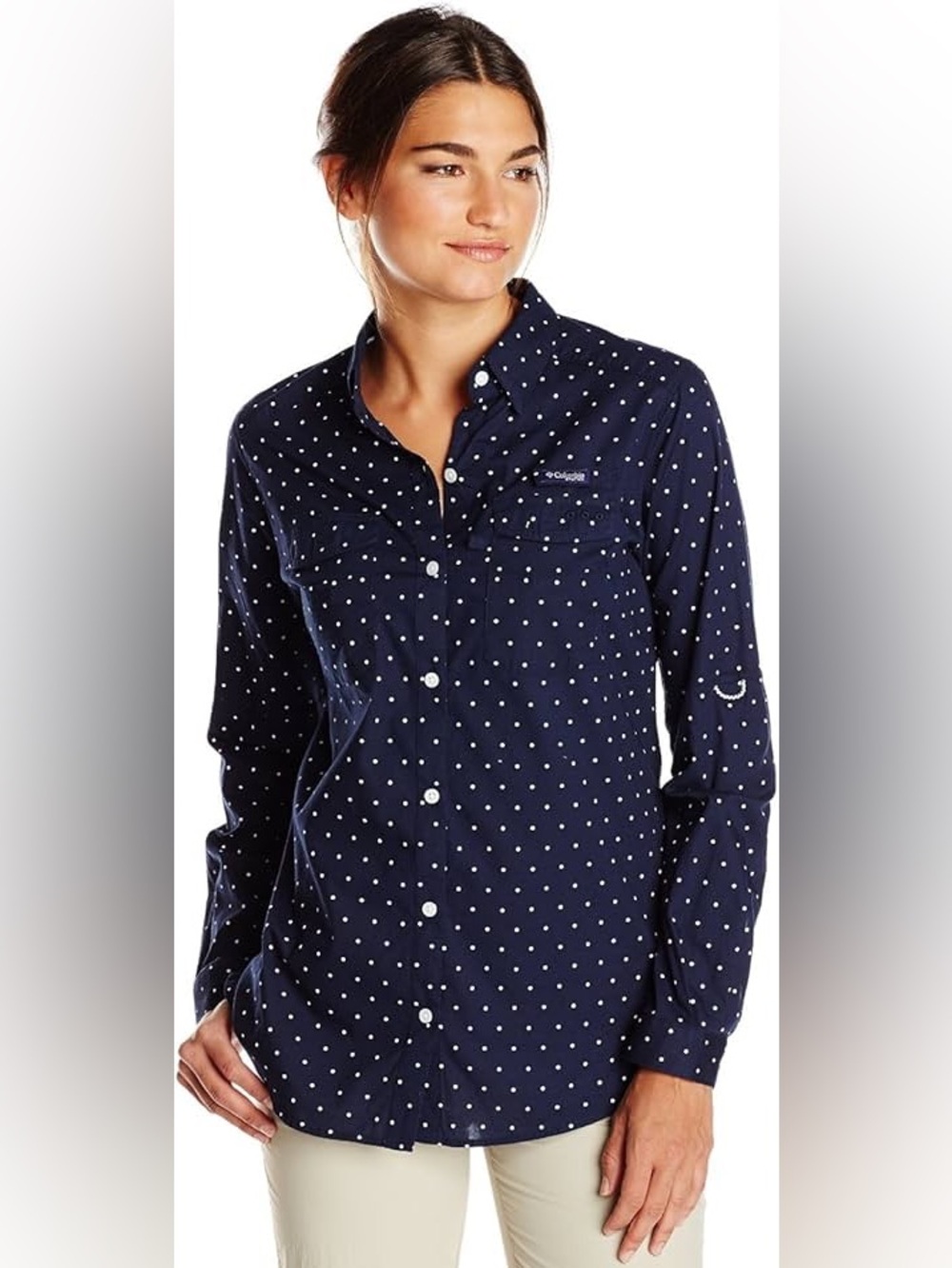 Columbia Sportswear Women's Super Bonehead II Long Sleeve Shirt size XS